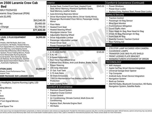 New 2026 RAM 2500 Laramie AWD/4WD image 9