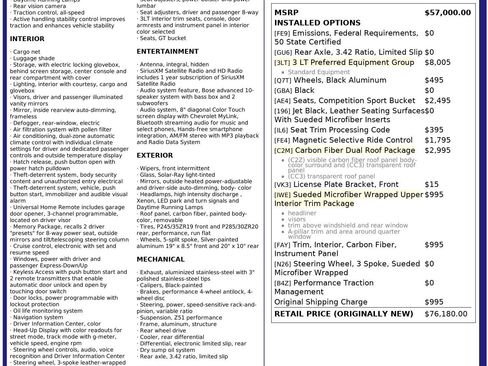 Used 2014 Chevrolet Corvette Stingray Coupe w/ 3LT Preferred Equipment Group image 3