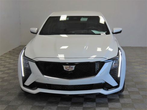 Used 2025 Cadillac CT5 Sport w/ LPO, Red Accent Package RWD image 2