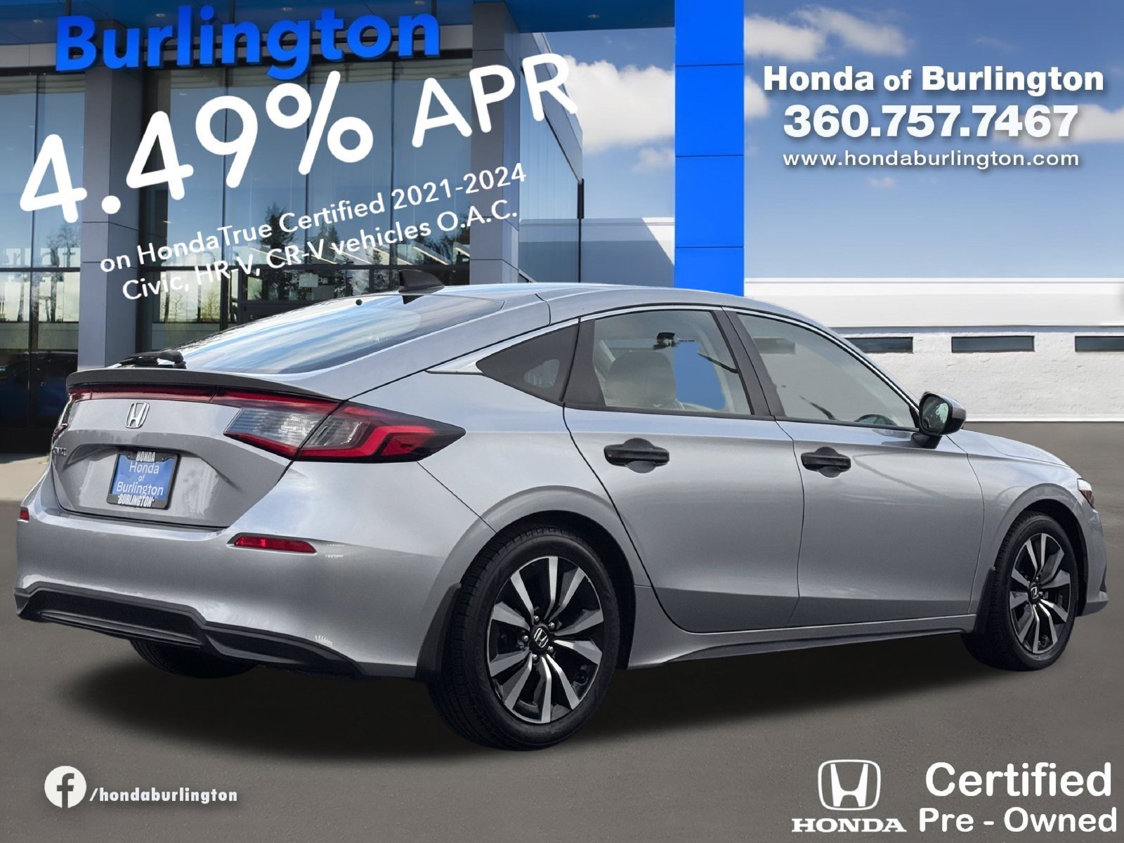 Used 2024 Honda Civic EX-L image 7