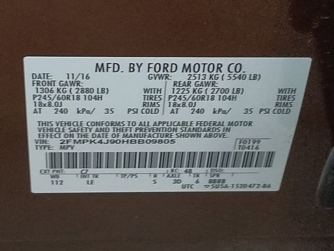Used 2017 Ford Edge SEL w/ Equipment Group 201A AWD/4WD image 33