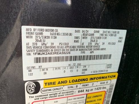 Used 2024 Ford Expedition Max Limited AWD/4WD image 36