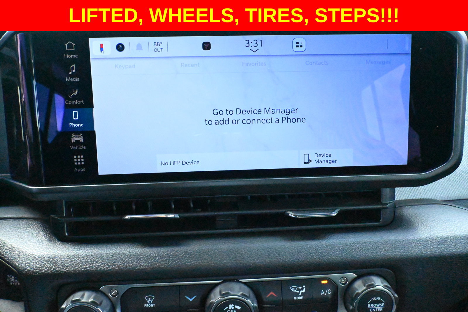 New 2026 Jeep Gladiator Sport AWD/4WD image 18