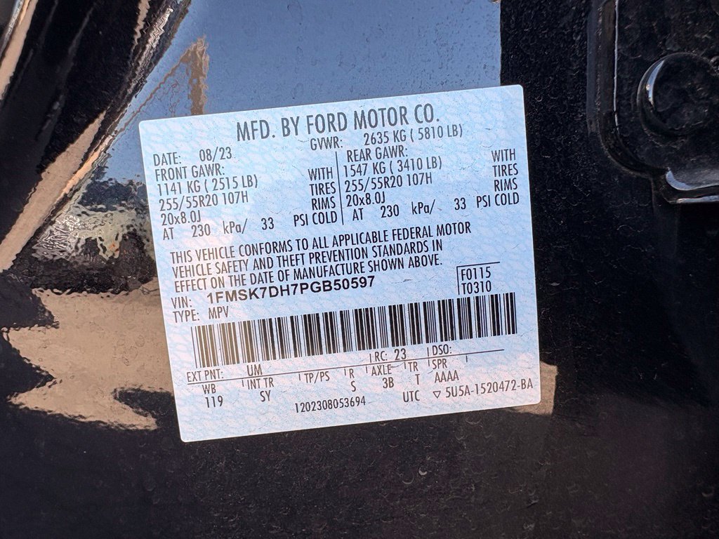 Used 2023 Ford Explorer XLT w/ Equipment Group 202A RWD image 35