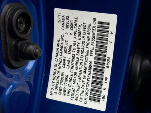 Used 2019 Honda Civic Sport image 36