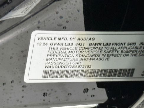 Certified 2025 Audi A3 2.0T Premium w/ Black Optic Package image 24