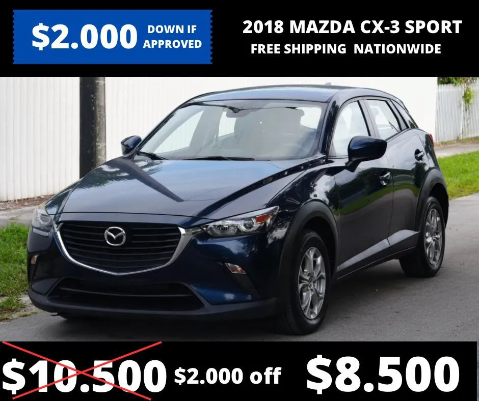 Used 2018 MAZDA CX-3 Sport AWD/4WD image 1
