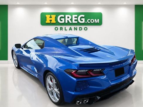Used 2022 Chevrolet Corvette Stingray Premium Conv w/ Chrome Exterior Badge Package RWD image 2