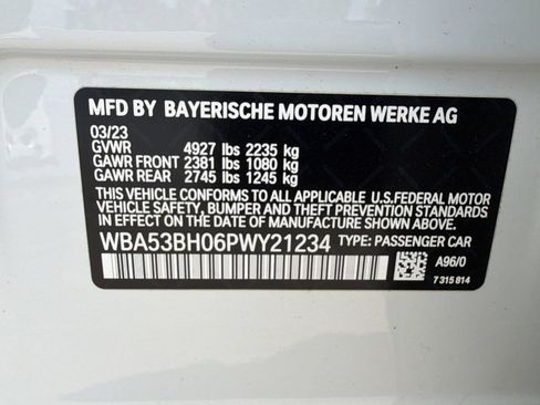 Used 2023 BMW 530i w/ Premium Package RWD image 24