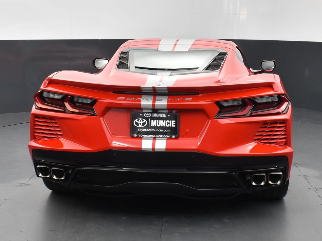Used 2023 Chevrolet Corvette Stingray Coupe w/ Chrome Exterior Badge Package RWD image 6