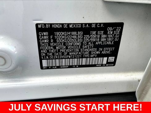 Used 2023 Honda HR-V Sport image 21