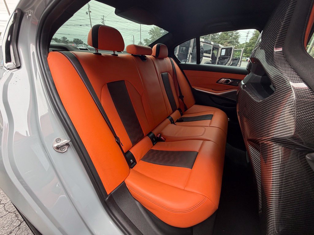 Used 2022 BMW M3 Competition w/ M Carbon Exterior Package RWD image 43