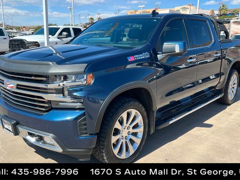 Used 2021 Chevrolet Silverado 1500 High Country w/ Technology Package AWD/4WD image 1