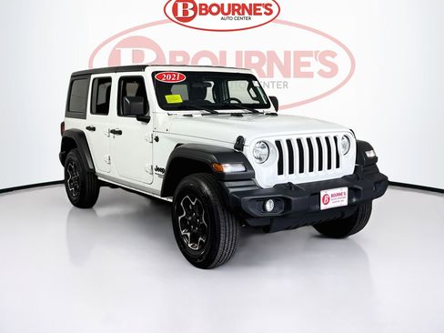 Used 2021 Jeep Wrangler Unlimited Sport image 1