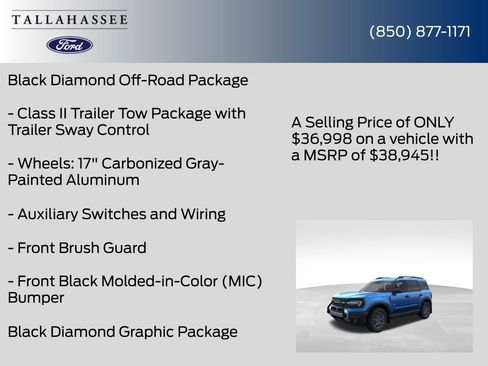 New 2026 Ford Bronco Sport Big Bend AWD/4WD image 23