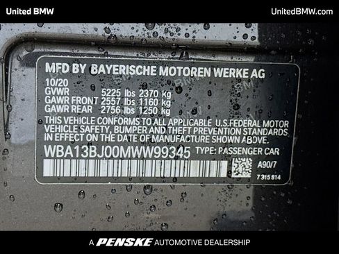 Used 2021 BMW 530i xDrive w/ Convenience Package image 15