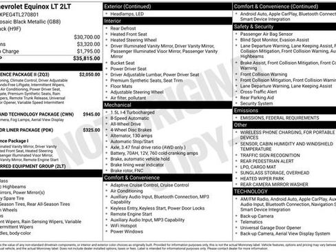 New 2026 Chevrolet Equinox LT w/ Convenience Package II image 3