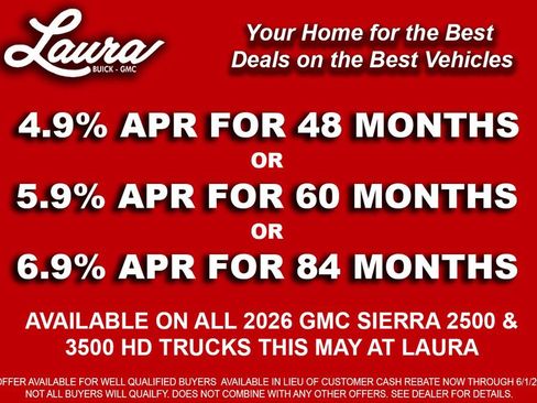New 2026 GMC Sierra 2500 Denali Ultimate AWD/4WD image 4