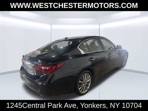 Used 2022 INFINITI Q50 Luxe w/ Cargo Package AWD/4WD image 4