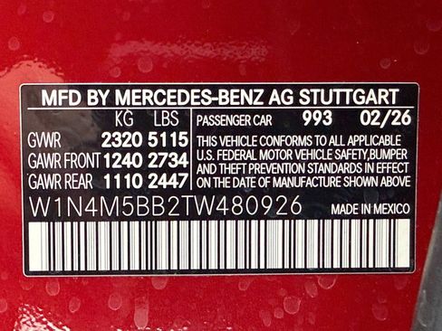 New 2026 Mercedes-Benz GLB 35 AMG 4MATIC image 19