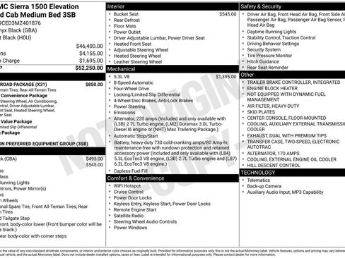 Used 2021 GMC Sierra 1500 Elevation w/ X31 Off-Road Package image 4