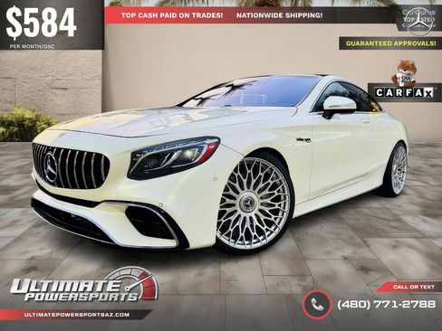 Used 2016 Mercedes-Benz S 550 4MATIC Coupe w/ Sport Package image 2