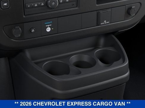 New 2026 Chevrolet Express 2500 Extended w/ Chrome Appearance Package RWD image 32