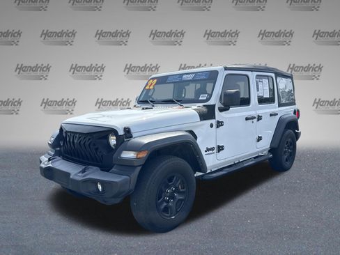 Used 2022 Jeep Wrangler Unlimited Sport AWD/4WD image 4