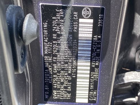 Used 2023 Toyota Camry SE FWD image 12