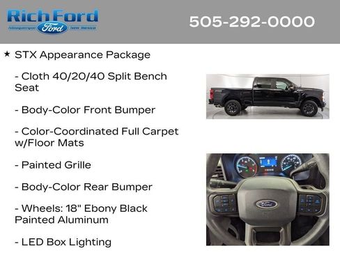 Certified 2024 Ford F250 XL w/ STX Appearance Package AWD/4WD image 13