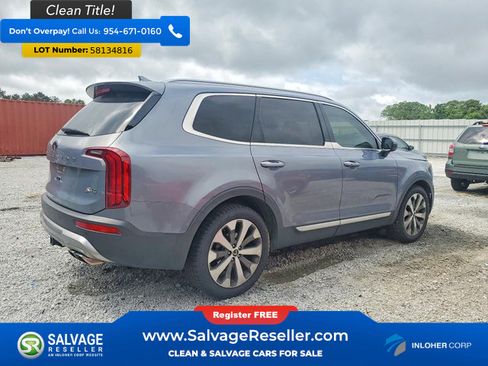 Used 2020 Kia Telluride S w/ S 8 Passenger Seating Package FWD image 4