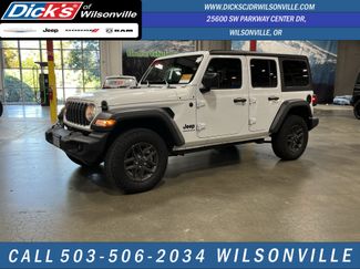 Certified 2025 Jeep Wrangler Unlimited Sport AWD/4WD video 1