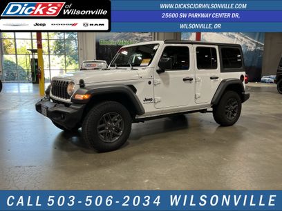 Certified 2025 Jeep Wrangler Unlimited Sport