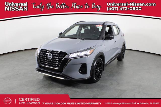 Certified 2022 Nissan Kicks SR w/ Interior Electronics Package FWD 360° Tour