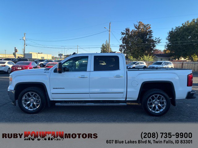 Used 2015 GMC Sierra 1500 SLT w/ SLT Crew Cab Value Package AWD/4WD image 4
