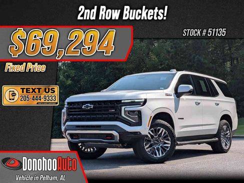 Used 2025 Chevrolet Tahoe Z71 w/ Comfort Package AWD/4WD image 1