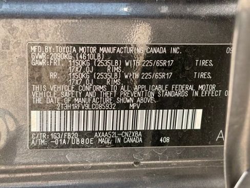 Used 2020 Toyota RAV4 LE w/ Carpet Mat Package FWD image 32