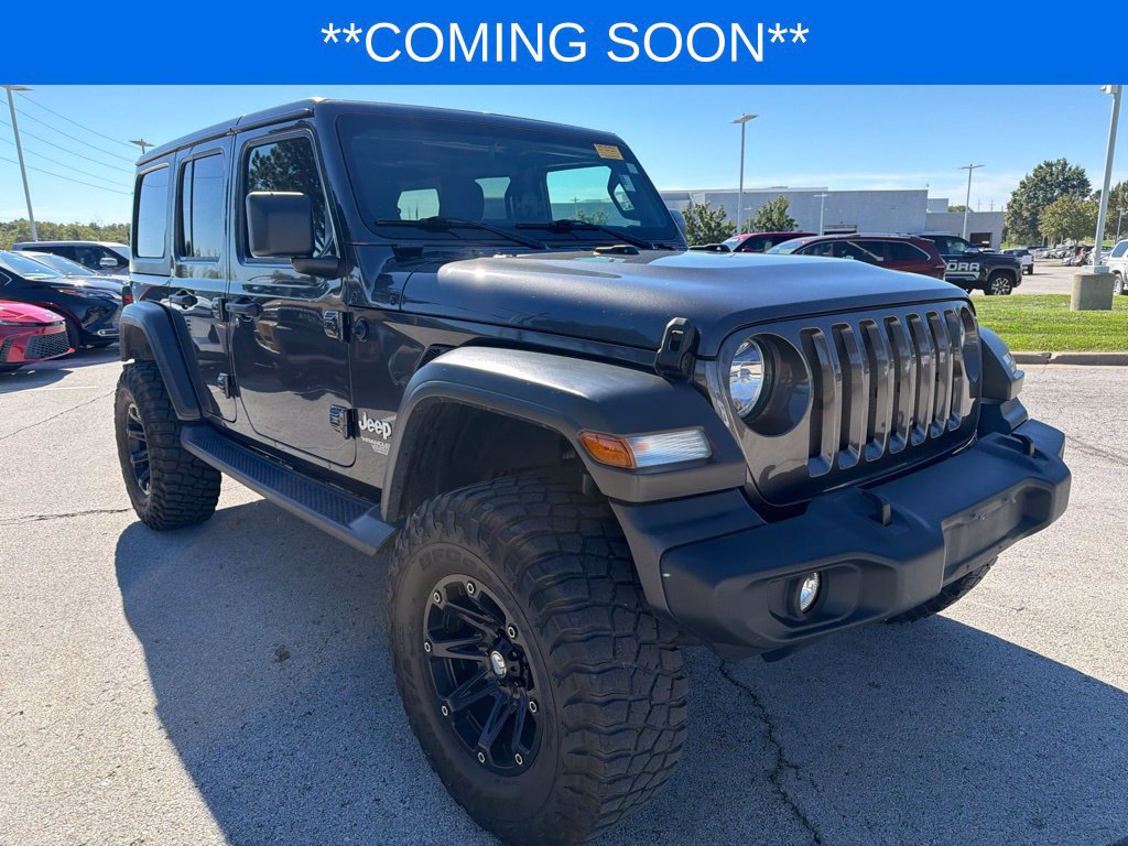 Used 2019 Jeep Wrangler Unlimited Sport S AWD/4WD image 3