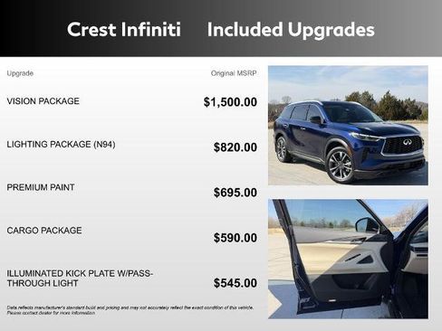 Certified 2025 INFINITI QX60 Luxe w/ Vision Package image 6