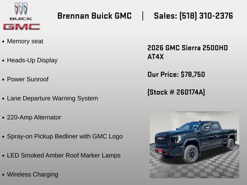 Certified 2026 GMC Sierra 2500 AT4X AWD/4WD image 12