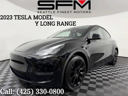 Used 2023 Tesla Model Y Long Range AWD/4WD image 1