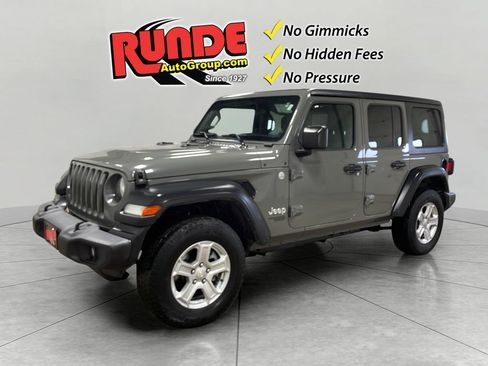 Used 2019 Jeep Wrangler Unlimited Sport S AWD/4WD image 1