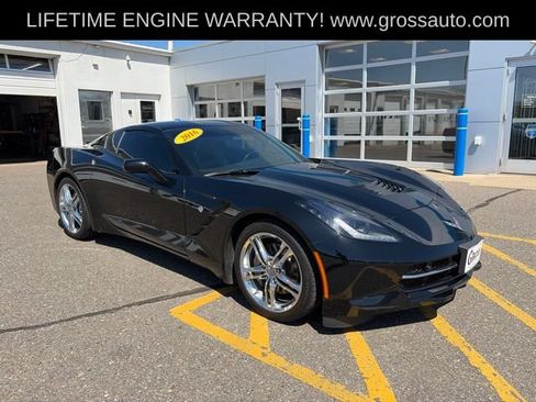 Used 2016 Chevrolet Corvette Stingray Coupe w/ 3LT Preferred Equipment Group RWD image 2