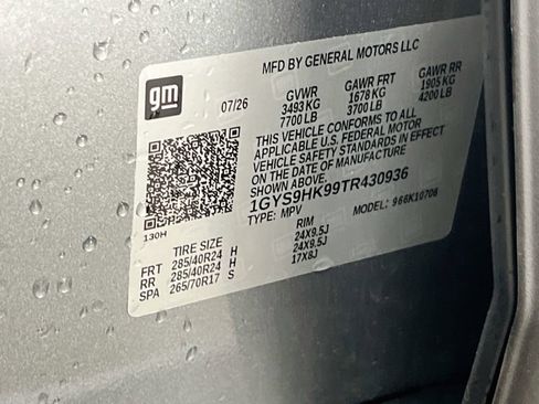 Used 2026 Cadillac Escalade V AWD/4WD image 37