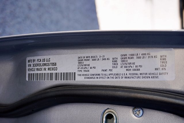 Used 2021 RAM 3500 Laramie AWD/4WD image 14