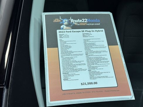 Used 2022 Ford Escape SE w/ Convenience Package image 40