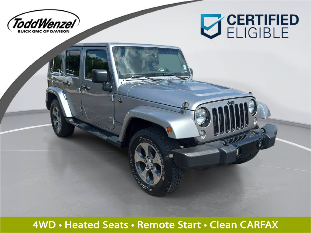 Used 2018 Jeep Wrangler Unlimited Sahara w/ Dual Top Group AWD/4WD image 1