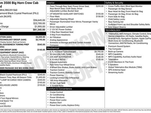 Used 2024 RAM 3500 Big Horn w/ Night Edition AWD/4WD image 6