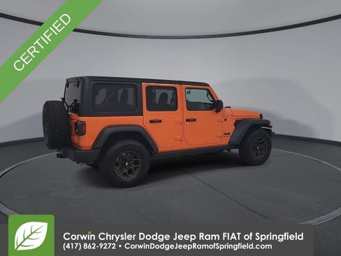Certified 2025 Jeep Wrangler Unlimited Sport AWD/4WD image 5