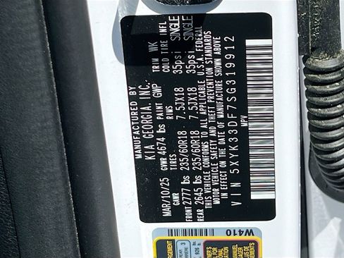 Certified 2025 Kia Sportage EX FWD image 14
